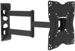 Cabletech Tartó Cabletech LCD TV 13 - 42" fekete, csuklós - best2buy - 6 899 Ft