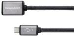 Krüger&Matz Kábel USB A (aljzat)-micro USB, OTG 20cm Kruger&Matz