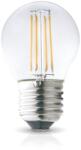 Kobi LED izzó 4W, E27, 3000K, 230V, LED izzószál, gömb