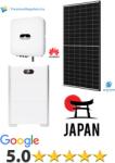 Huawei 8 kWp napelem + 10 kWó akkumulátor, Japán 30 év garanciás Aiko napelem, 5.0 csillagos telepítési értékelés