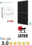 SAJ 8 kWp napelem rendszer, Japán 30 év garanciás Aiko napelem, 5.0 csillagos telepítési értékelés