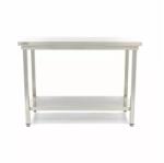 Maxima Rozsdamentes acél asztal 120 x 70cm - állítható magasságú (09364009) - inoxplaza
