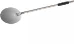 GI METAL Rozsdamentes kerek kicsi pizza lapát 1 db nyél 23 cm 150 cm nyél (R-23)