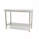 Maxima 09364000 rozsdamentes munkaasztal - 60 × 70 cm, hátsó felhajtás nélkül (09364000)
