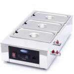 Maxima 09374051 csokoládéolvasztó - 3 × GN 1/3, 100 mm (09374051)