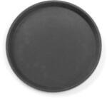 Hendi 878149 kerek, csúszásgátló PP tálca - Ø 410 × 20 mm, fekete (878149)