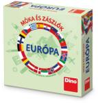 Dino Móka és zászlók - Európa