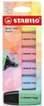 STABILO Szövegkiemelő készlet STABILO Boss Mini Pastel 6 darabos (07/6-2-01) - fotoland