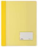 DURABLE Gyorsfűző DURABLE Duralux A/4 széles erős sárga (268004) - fotoland