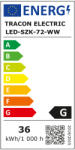 TRACON LED-SZK-72-WW