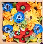 OKTO Wood & Craft - Flowers 21x21 cm - Freedom (OK10012)