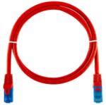 NIKOMAX UTP Conector roșu 20m NMC-PC4UE55B-ES-200-C-RD (NMC-PC4UE55B-ES-200-C-RD)