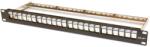 Lexi-NET Panou de corecție modular LEXI-Net cu 24 porturi de 19 inchi, negru (PATCHP24PNEOU/F)