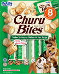 Inaba Foods Churu Bites pentru câini, aromă de pui și ton, 8x12g