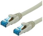 Valueline Patch kábel S/FTP, CAT6A, 1, 5m, szürke (21.99.1990-100) - cyberdepo