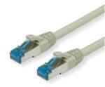 Valueline Patch kábel S/FTP, CAT6A, 3m, szürke (21.99.0863-50) - cyberdepo