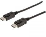 ASSMANN DisplayPort csatlakozókábel [1x DisplayPort dugó - 1x DisplayPort dugó] 1 m fekete, Digitus - aqua