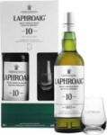 LAPHROAIG 10 éves Whisky + pohár (40% 0, 7L)