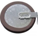 Panasonic VL2330 gombakku lítium, beforrasztható, fekvő, 3 V 50 mAh, Panasonic VL2330-1HFE
