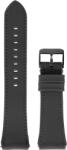 AlzaGuard Genuine Leather Band Universal Quick Release 20mm - fekete (AGD-QR20-GL001B)