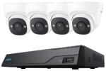 REOLINK NVS8-5MD4 5MP IP kamera szett, 4 turret kamerával beépített 2TB HDD-vel (NVS8-5MD4) - officedepot