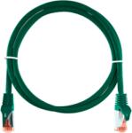 NIKOMAX Cablu patch S/FTP CAT6a LSOH, Essential Series, 1m, verde (NMC-PC4SA55B-ES-010-C-GN)