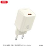XO L146 PD 20W gyorstöltő (Bézs) - USB-C csatlakozó