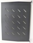Hikvision Rackszekrény polc - (19", 1U, fix, 600 mm mély, 40kg, Fekete) DS-XSPB04-S/B (DS-XSPB04-S/B)