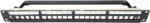 NIKOMAX Patch panel STP, Keystone, Üres, 24 portos, 1U NMC-RP24S-BLANK-ST-1U-BK (NMC-RP24S-BLANK-ST-1U-BK)
