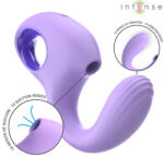 Intense Baxter Dual Vibrator & Stimulator with Remote Violet