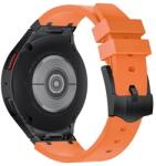 Mybandz 53273 ELEMENT SZILIKON ÓRASZÍJ-SAMSUNG GALAXY WATCH 5-6-7/NARANCS-FEKETE/20MM (53273) - pcx