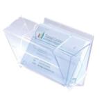 Sigel Suport pentru cărți de vizită, plastic, SIGEL, transparent, 100 buc