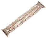 Mybandz 56701 APPLE WATCH GYÖNGYÖS FÉM ÓRASZÍJ-ROSEGOLD /40/41 ÉS 42 MM (56701) - pcx