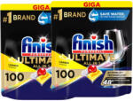 Finish INGYENES SZÁLLÍTÁS - Finish Powerball Ultimate All in 1 mosogatógép-kapszula, lemon (2x100 db)