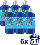 Coccolino Passion Flower&Bergamot öblítőkoncentrátum (6x1275 ml) + AJÁNDÉK szárítókendő