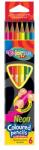 Colorino Kids háromszögű NEON 6db-os színes ceruzakészlet 33053PTR (33053PTR)