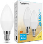 Modee Lighting LED Izzó Gyertya (Candle) 4, 9W E14 200° 2700K (470 lumen) ERP B2 (ML-C2700K4-9WB2)