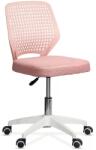 CHAIRS-ON Scaun de birou pentru copii din stofă roz, confortabil și reglabil OFF 329