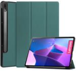  Husă Flip din LEATHER Tab P12 Pro verde