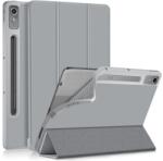  Husă LEATHER pentru Lenovo Tab P12 gri