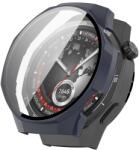  PC FULL COVER Capac din plastic cu sticlă pentru Huawei Watch GT 5 Pro 46mm albastru