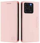  RINA Husă rabatabilă pentru Ulefone Note 20 Pro roz deschis