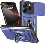  RING CAMERA Capac cu suport pentru Xiaomi Redmi Note 14 5G albastru