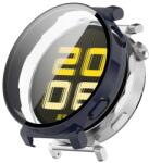  PC FULL COVER Capac din plastic cu sticlă pentru Huawei Watch GT 5 Pro 42mm albastru