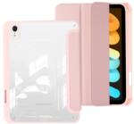 CRYSTAL Husă rabatabilă Apple iPad mini 6 2021 / mini 7 2024 roz