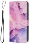  ART MARBLE Husă portofel pentru Xiaomi Redmi Note 14 5G PURPLE