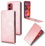  Husă rabatabilă pentru Motorola Moto G05 / Moto E15 roz