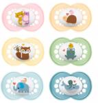 MAM Játszócumi Original, megújult! szilikon lapított (méret: 2) 6+ hó - diaper