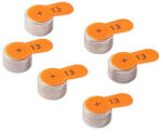 Intenso Hearing Aid A13 Cink Gombelem 6db/csomag - bolt