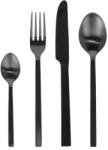 Kave Home Fekete fém evőeszköz készlet Kave Home Fer III. , 16 db (LF-AA5711R15)